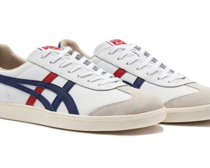 Men's Onitsuka Tiger Tokuten White Beige Red Blue Shoes