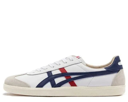 Men's Onitsuka Tiger Tokuten White Beige Red Blue Shoes