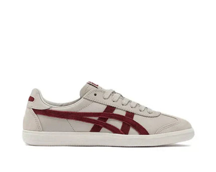Men's Onitsuka Tiger Tokuten White Burgundy Shoes