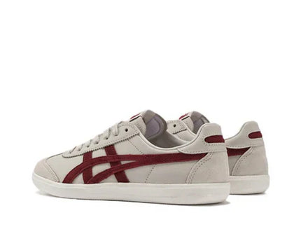 Men's Onitsuka Tiger Tokuten White Burgundy Shoes