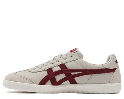 Men's Onitsuka Tiger Tokuten White Burgundy Shoes