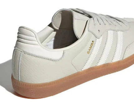 Men's Adidas Samba Aluminium Gum Shoes