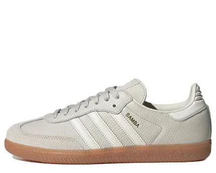 Men's Adidas Samba Aluminium Gum Shoes