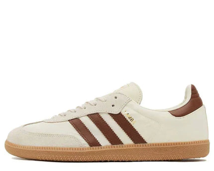 Men's Adidas Samba Beige Tan Shoes