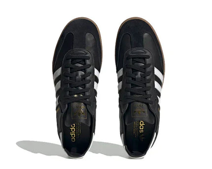 Men's Adidas Samba Black Gum Shoes