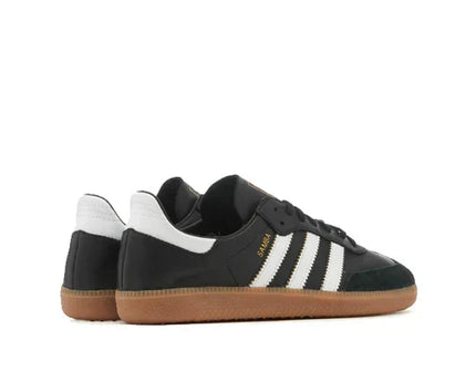 Men's Adidas Samba Black Gum Shoes