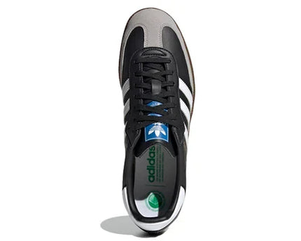 Men's Adidas Samba Black White Brown Shoes