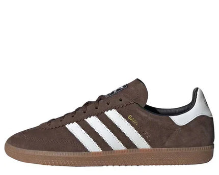Men's Adidas Samba Brown White Gum Shoes
