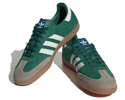 Men's Adidas Samba Collegiate Green Shoes