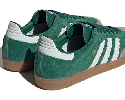 Men's Adidas Samba Collegiate Green Shoes