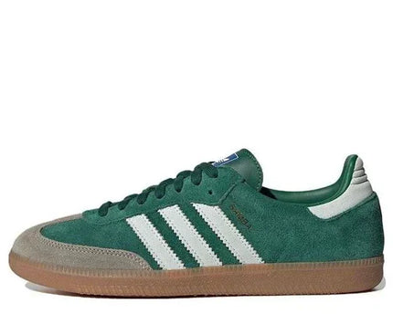 Men's Adidas Samba Collegiate Green Shoes