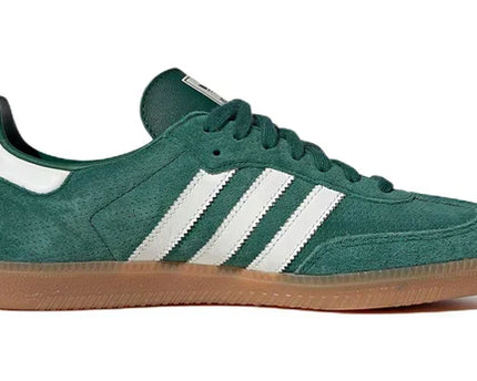Men's Adidas Samba Collegiate Green Gum Shoes