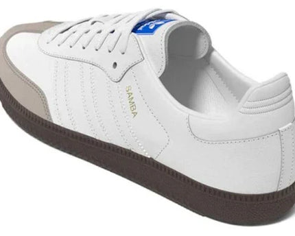 Men's Adidas Samba OG 'Double White Gum' Shoes
