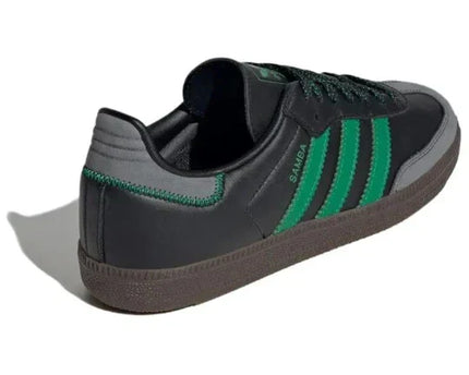 Men's Adidas Samba OG 'Green Black' Shoes