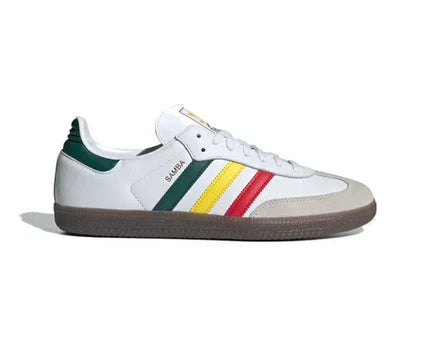 Men's Adidas Samba OG Rasta White Shoes