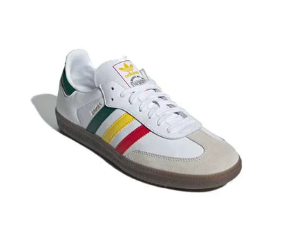 Men's Adidas Samba OG Rasta White Shoes