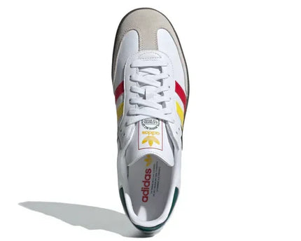 Men's Adidas Samba OG Rasta White Shoes