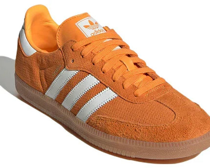 Men's Adidas Samba Orange Rush Gum Shoes