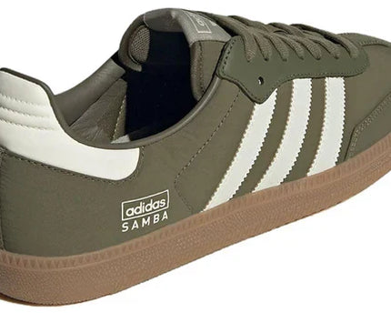 Men's Adidas Samba Reflective Pack - Focus Olive Shoes