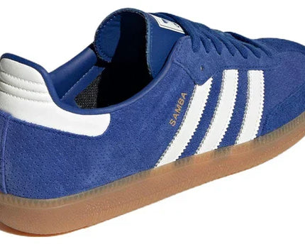 Men's Adidas Samba Royal Blue Gum Shoes