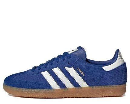 Men's Adidas Samba Royal Blue Gum Shoes