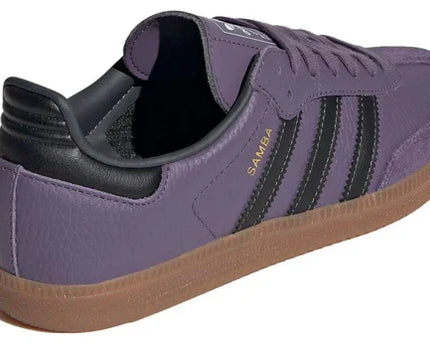 Men's Adidas Samba Shadow Violet Gum Shoes
