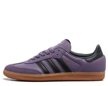 Men's Adidas Samba Shadow Violet Gum Shoes