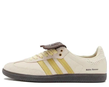 Men's Adidas Samba x Wales Bonner Samba 'Ecrtin Brown' Shoes