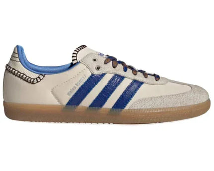 Men's Adidas Samba x Wales Bonner Samba Nylon 'Wonder Clay Royal Blue' Shoes