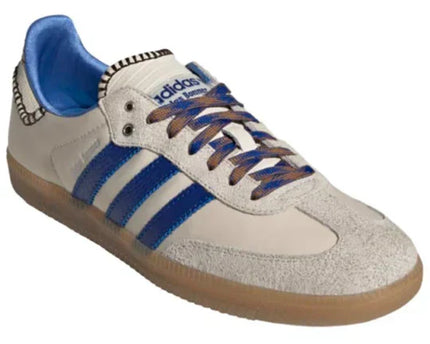 Men's Adidas Samba x Wales Bonner Samba Nylon 'Wonder Clay Royal Blue' Shoes