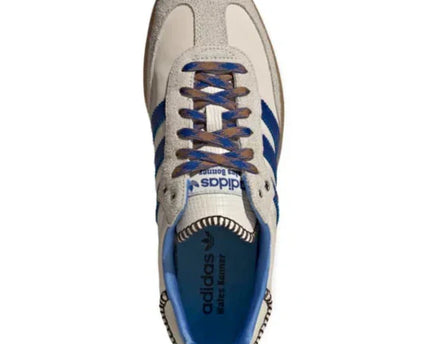 Men's Adidas Samba x Wales Bonner Samba Nylon 'Wonder Clay Royal Blue' Shoes