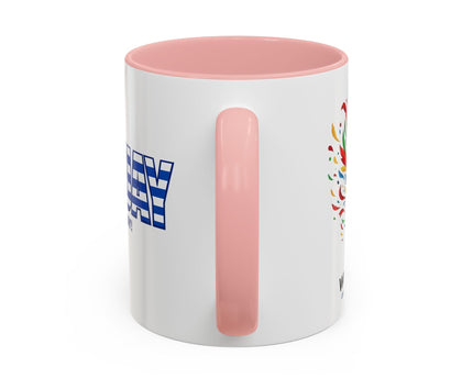 Uruguay Vamos Uruguay Mug, Accent Coffee Mug, Soccer World Cup, Gift for Dad