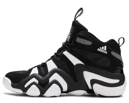 Men's Adidas Crazy 8 Black White Shoes