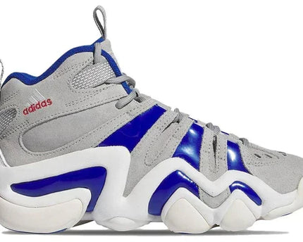 Men's Adidas Crazy 8 Grey Royal Blue Shoes