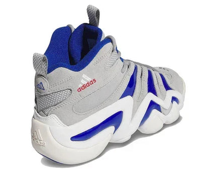 Men's Adidas Crazy 8 Grey Royal Blue Shoes