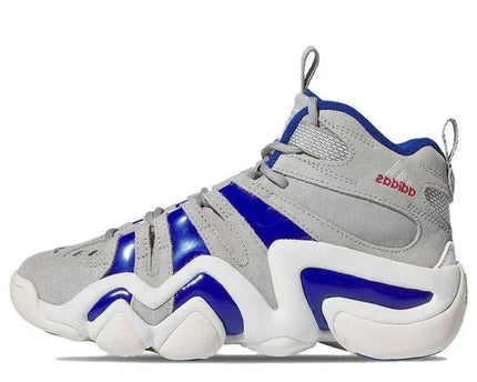 Men's Adidas Crazy 8 Grey Royal Blue Shoes