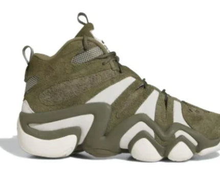 Men's Adidas Crazy 8 Olive Strata Shoes