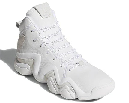Men's Adidas Crazy 8 White Shoes