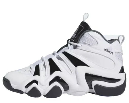 Men's Adidas Crazy 8 White Black Shoes