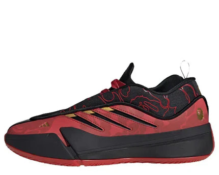 Men's Adidas x A Bathing Ape Dame 9 'Better Scarlet' Shoes