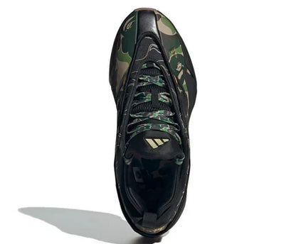 Men's Adidas x A Bathing Ape Dame 9 'Core Black Camo' Shoes