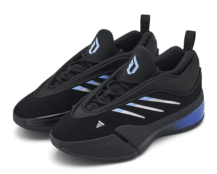Men's Adidas Dame 9 'Black Blue' Shoes