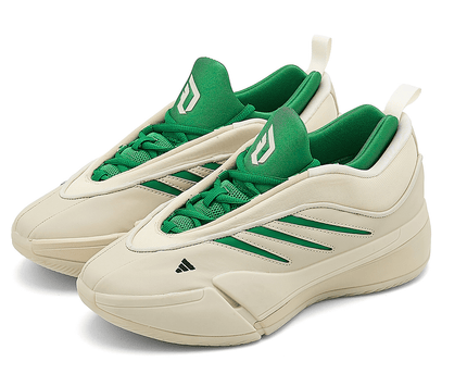 Men's Adidas Dame 9 Grey Green Shoes