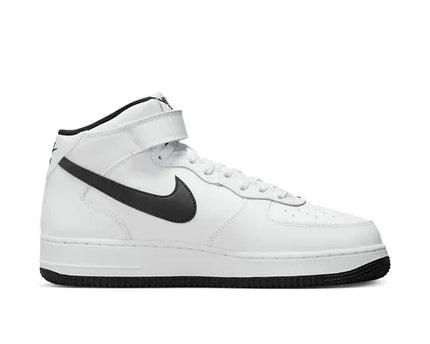 Men's Air Force 1 Mid '07 'White Black' Shoes
