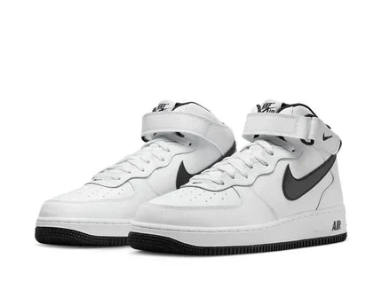 Men's Air Force 1 Mid '07 'White Black' Shoes