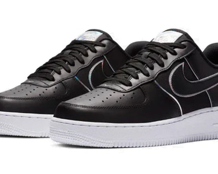 Men's Air Force 1 '07 Black Iridescent Outline Shoes