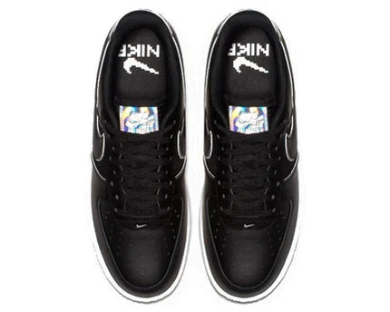 Men's Air Force 1 '07 Black Iridescent Outline Shoes