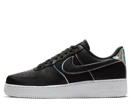 Men's Air Force 1 '07 Black Iridescent Outline Shoes