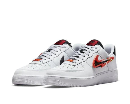 Men's Air Force 1 '07 Carabiner - White Habanero Red Shoes