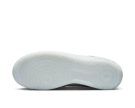 Men's Air Force 1 '07 Color Of The Month Jewel Swoosh Triple White Shoes